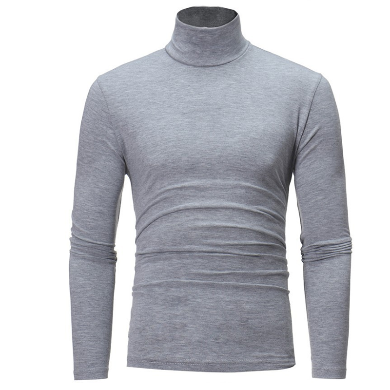 Haut col roulé factice ajusté pour homme