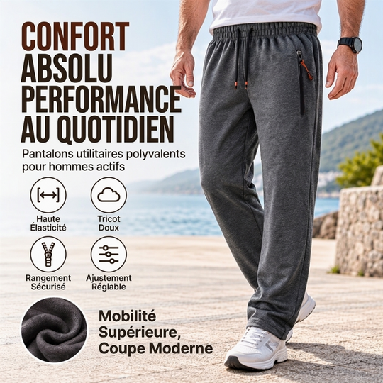 📢📢50 % DE RÉDUCTION !! ⏰Pantalon de survêtement thermique confortable d'hiver pour homme