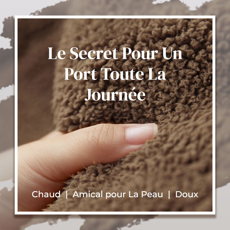 🔥 50% de réduction 🔥Gilet Court Chaud à Boutons pour Femme en Automne