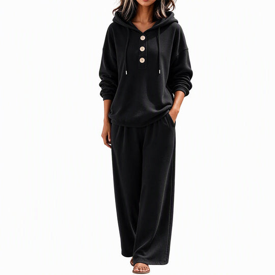👜 -50 % sur toute la mode femme ! ✨Ensemble décontracté femme : sweat à capuche et pantalon de salon