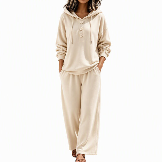 👜 -50 % sur toute la mode femme ! ✨Ensemble décontracté femme : sweat à capuche et pantalon de salon