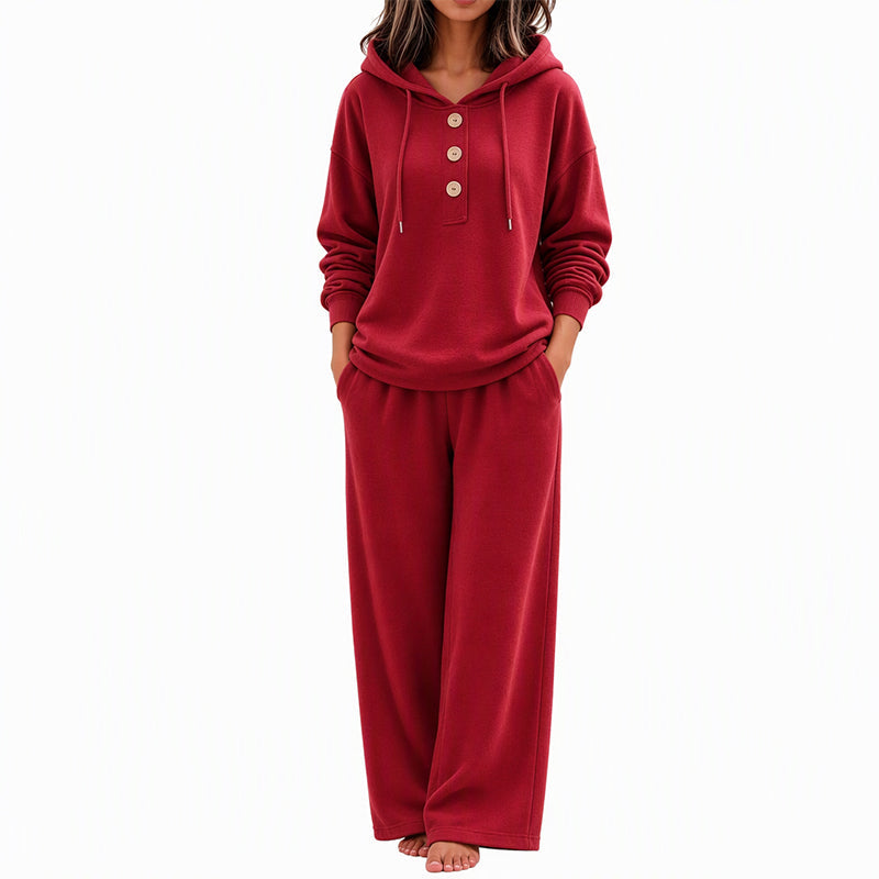 👜 -50 % sur toute la mode femme ! ✨Ensemble décontracté femme : sweat à capuche et pantalon de salon