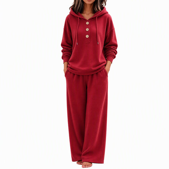 👜 -50 % sur toute la mode femme ! ✨Ensemble décontracté femme : sweat à capuche et pantalon de salon