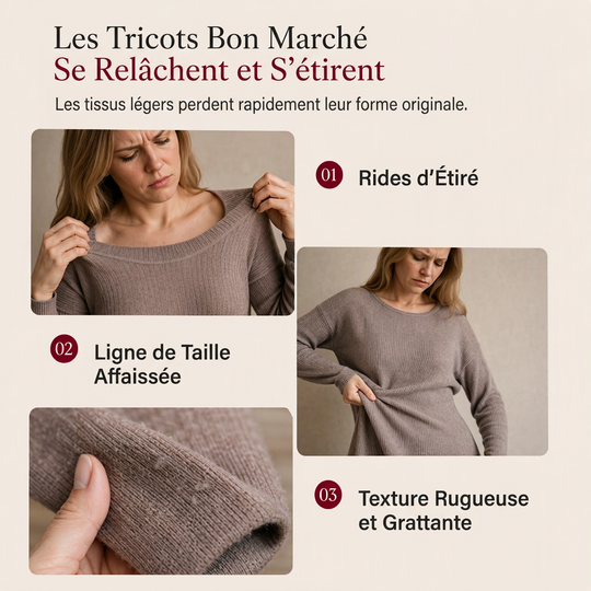 Robe longue moulue à manches longues, col rond, en maille côtelée pour femme