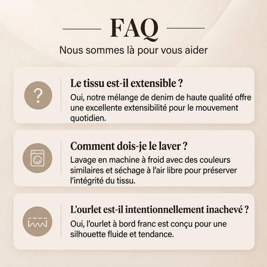 Jeans évasés à taille haute et double boutonnage pour femmes