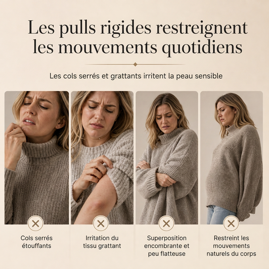Poncho Cape en tricot boutonné pour femme