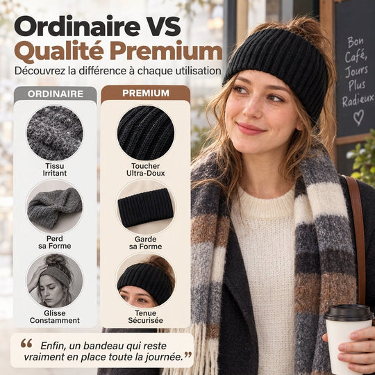 👜 -40 % sur toute la mode femme ! ✨Bandeau de sport large en maille côtelée