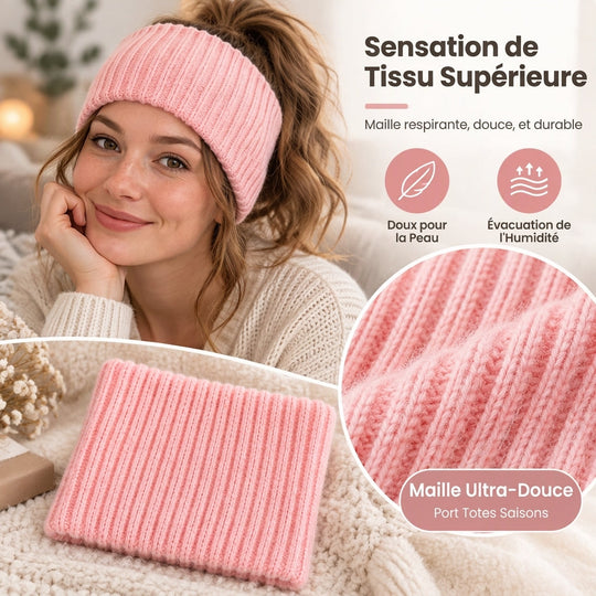 👜 -40 % sur toute la mode femme ! ✨Bandeau de sport large en maille côtelée