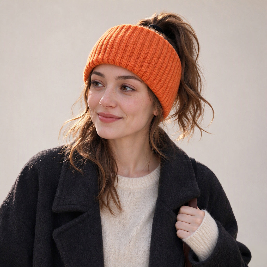 👜 -40 % sur toute la mode femme ! ✨Bandeau de sport large en maille côtelée