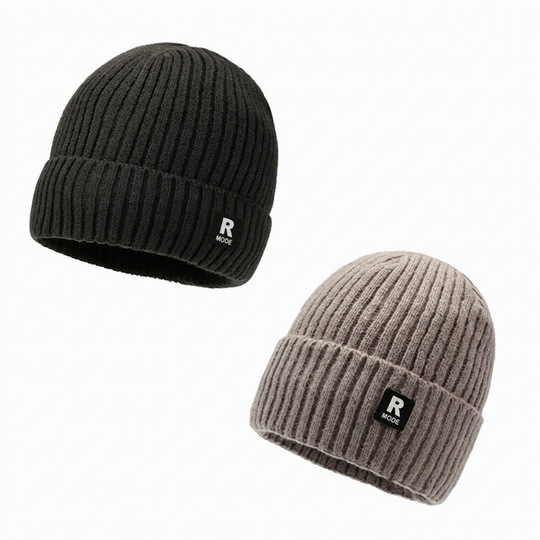 Bonnet chaud en maille slouchy pour homme