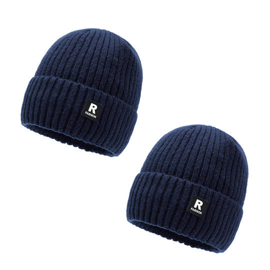 Bonnet chaud en maille slouchy pour homme