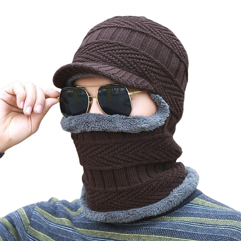 🧢 40% DE RÉDUCTION ! ❄️ Bonnet d'Hiver 3 en 1 – Couvre-Visage Intégré, Tissu Polaire Doux & Cagoule Sportive 🏔️✨