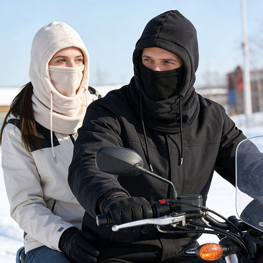 Masque facial et cagoule thermiques d'hiver tout-en-un