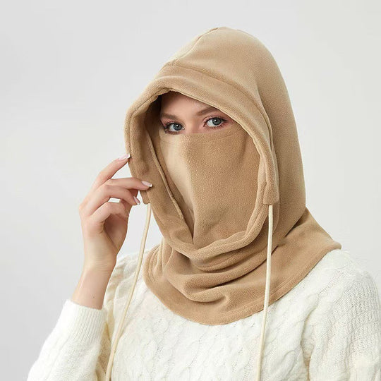 Masque facial et cagoule thermiques d'hiver tout-en-un