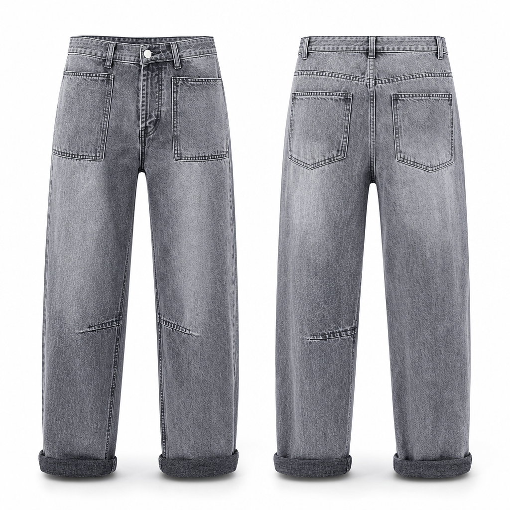 Jeans extensibles pour femmes grandes tailles, taille mi-haute, pantalons en jean à jambe barrée courte avec ourlet retroussé et poches plaquées cousues