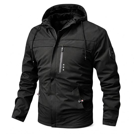 Manteau d'automne-printemps ample à doublure pelucheuse rétro américaine pour homme