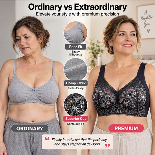 🌸Hot Sale 40% OFF🎀Women's Seamless Floral Lace Support Bra