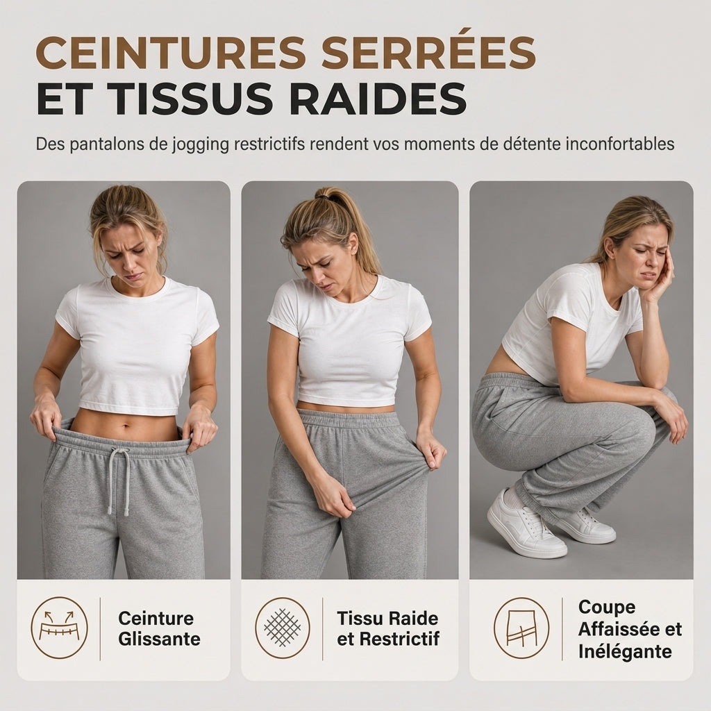 Pantalon de détente femme à large coupe, cordon de serrage et imprimé léopard, vêtement de salon décontracté et confortable