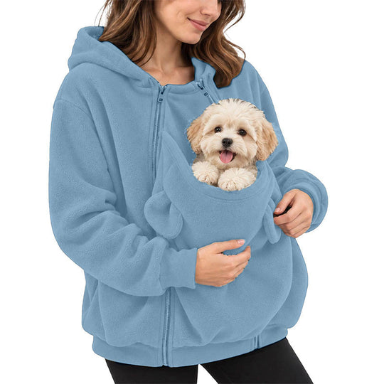 ✨Limited stock available, don’t miss out!🎉Kangaroo Pouch Pet Carrier Hoodie