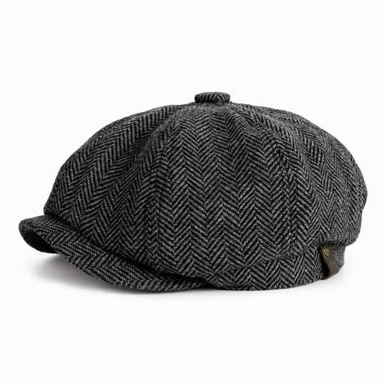 🧢Casquette de peintre vintage, casquette de livreur de journaux octogonale