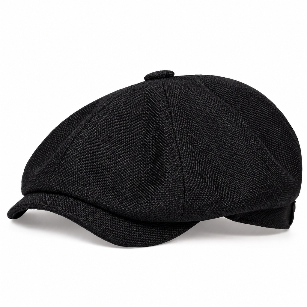 🧢Casquette de peintre vintage, casquette de livreur de journaux octogonale