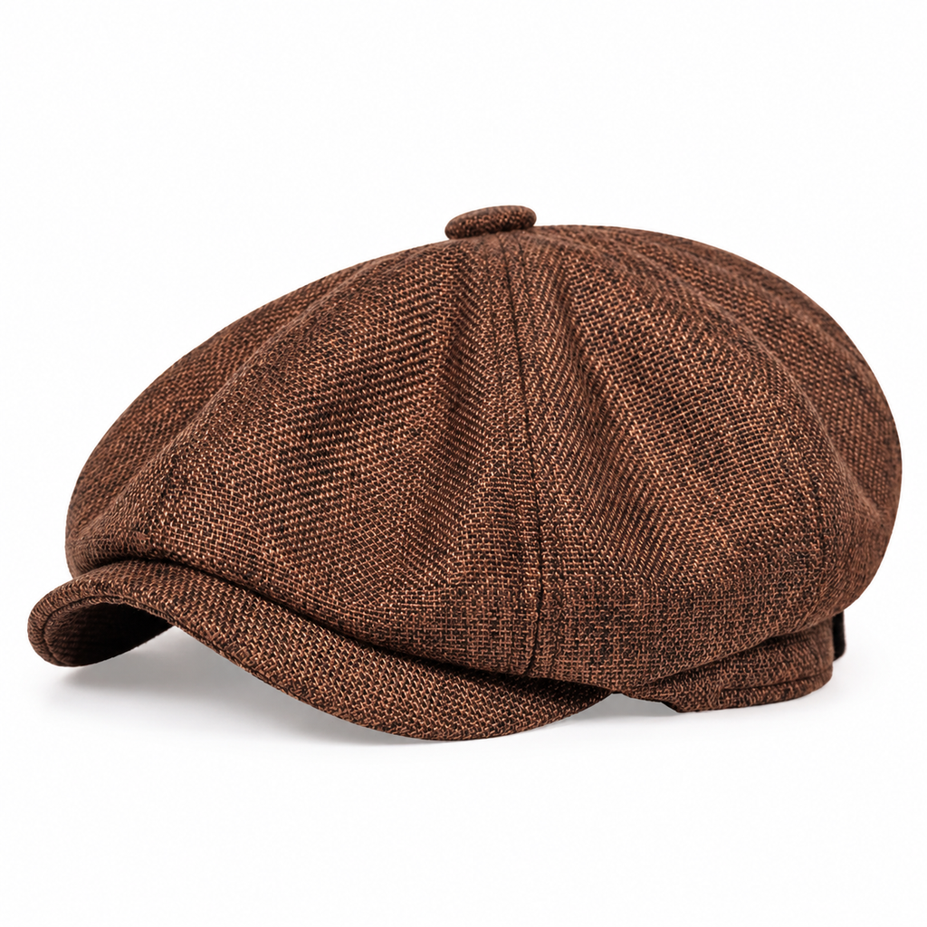 🧢Casquette de peintre vintage, casquette de livreur de journaux octogonale