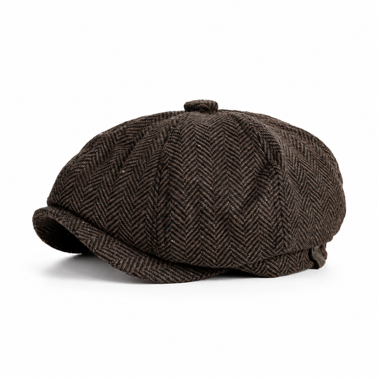 🧢Casquette de peintre vintage, casquette de livreur de journaux octogonale