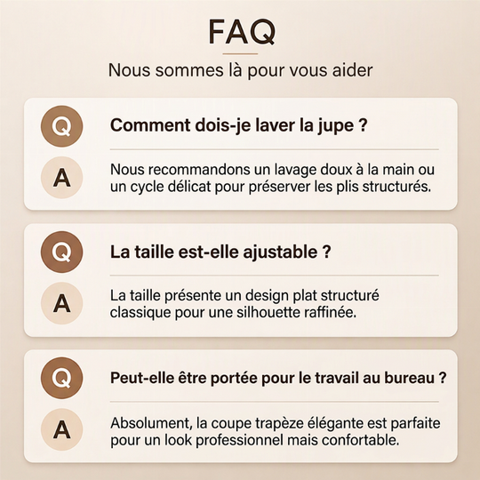 ⏳Liquidation totale⏳Jupe longue évasée taille haute et plissée pour femme