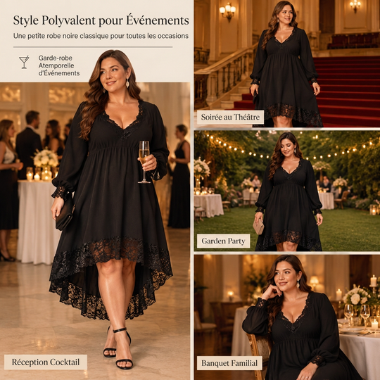 Robe classique pour femme, portée au quotidien