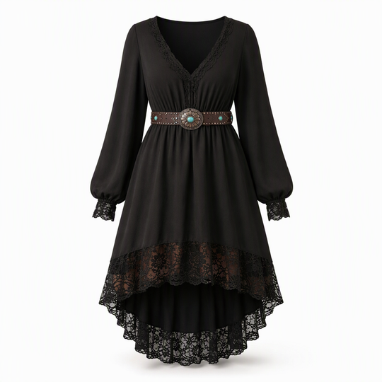 Robe classique pour femme, portée au quotidien