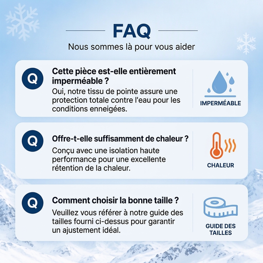 Pantalons de ski imperméables unisexe à bretelles
