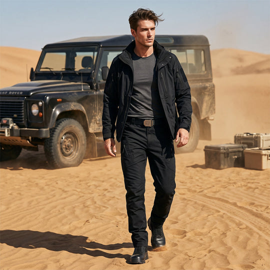 Pantalon tactique multi-poches imperméable et résistant à l'abrasion