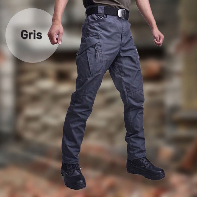 Pantalon tactique multi-poches imperméable et résistant à l'abrasion