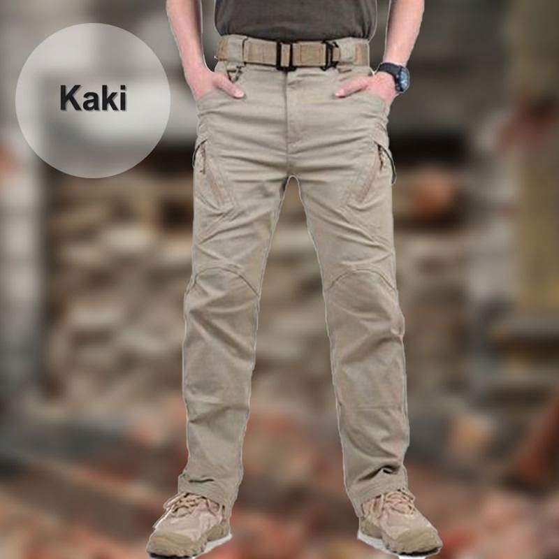 Pantalon tactique multi-poches imperméable et résistant à l'abrasion