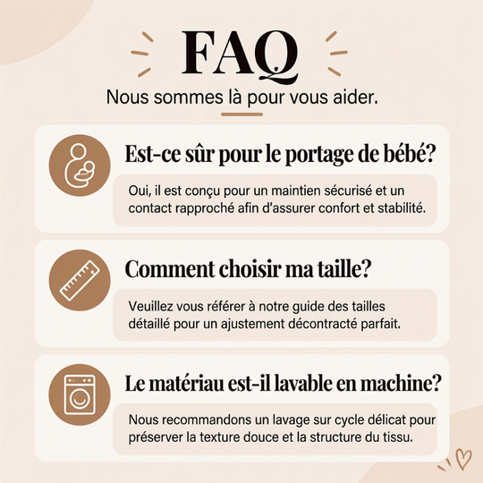 💖Soldes ! Prix cassés💖Veste à capuche confortable et chaude pour le portage de bébé