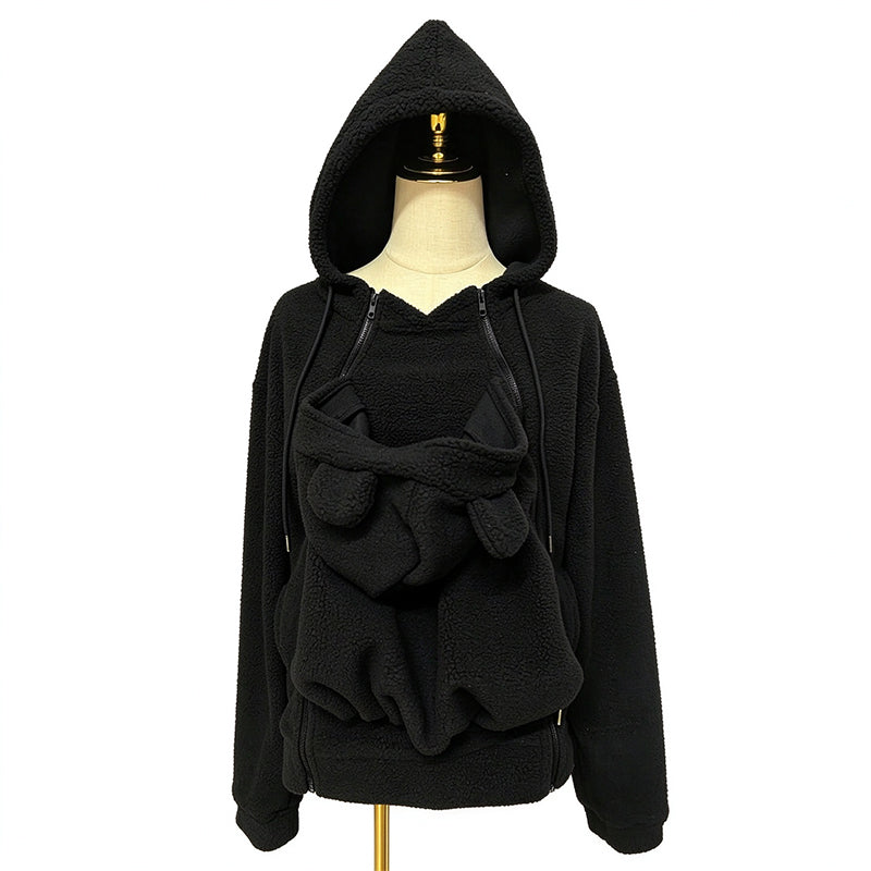 💖Soldes ! Prix cassés💖Veste à capuche confortable et chaude pour le portage de bébé