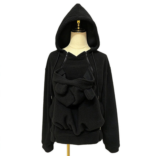 💖Soldes ! Prix cassés💖Veste à capuche confortable et chaude pour le portage de bébé