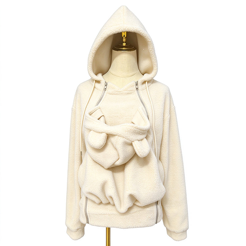 💖Soldes ! Prix cassés💖Veste à capuche confortable et chaude pour le portage de bébé