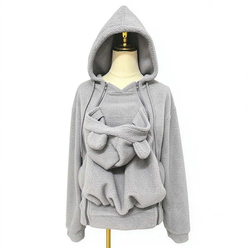 💖Soldes ! Prix cassés💖Veste à capuche confortable et chaude pour le portage de bébé