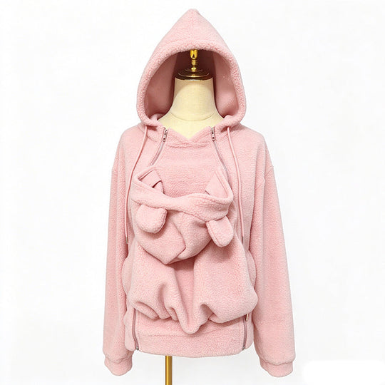 💖Soldes ! Prix cassés💖Veste à capuche confortable et chaude pour le portage de bébé
