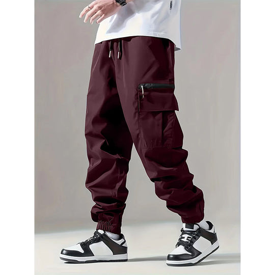 ✨ Pantalon cargo décontracté à plusieurs poches pour homme : facile à porter au quotidien 👖