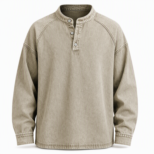 ✨ Ce sweat décontracté vintage oversize pour homme joue la carte cool sans effort 👕
