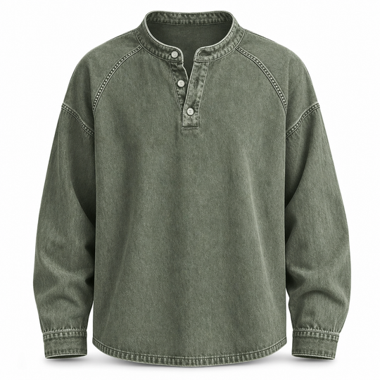 ✨ Ce sweat décontracté vintage oversize pour homme joue la carte cool sans effort 👕