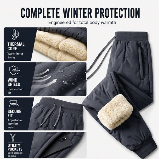 🔥 All-Day Warmth, Versatile Outdoor Comfort | Unisex Winter Outdoor Cozy Thermal Pants