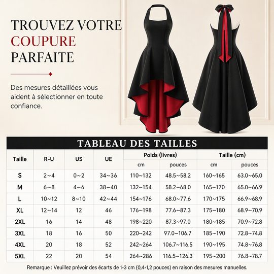 Robe de soirée femme élégante, robe à blocs de couleur noire, coupe ajustée, taille cintrée