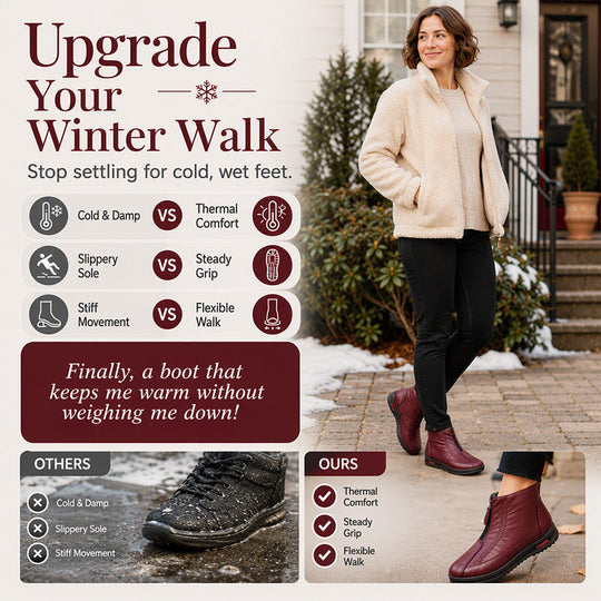 🖤Black Friday Sale👢Toasty Warmth, Cozy Cold Protection – Women's Non-Slip Winter Warm Boots ✨