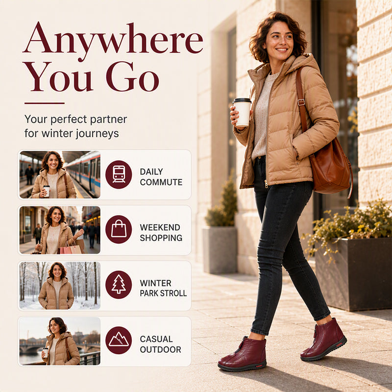 🖤Black Friday Sale👢Toasty Warmth, Cozy Cold Protection – Women's Non-Slip Winter Warm Boots ✨