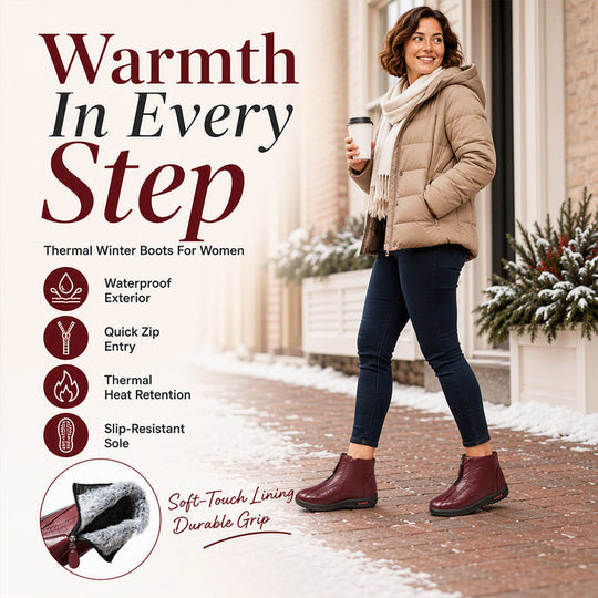 🖤Black Friday Sale👢Toasty Warmth, Cozy Cold Protection – Women's Non-Slip Winter Warm Boots ✨