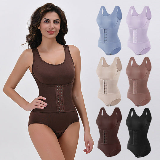 Body sculptant gainant sans couture pour ventre plat