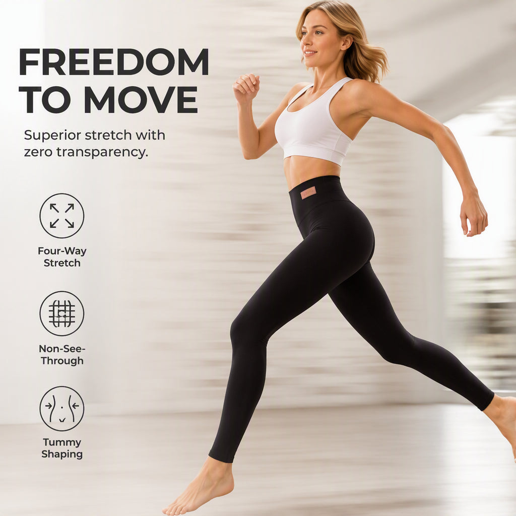 Women's High-Waisted Thermal Yoga Pants